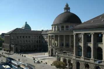 Enlarged view: Historical main building of ETH Zürich